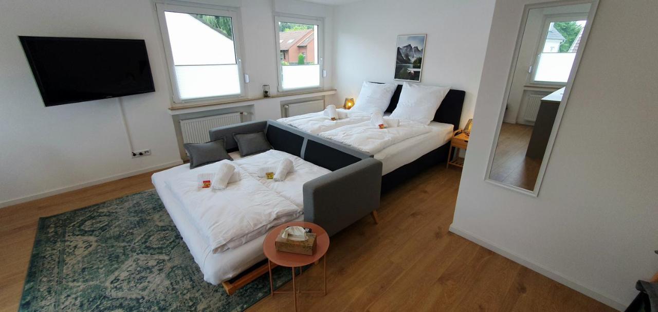 Citychalet-Uni- Boxspringbett Kueche-Ruhig-Parkplatz Bochum Kültér fotó